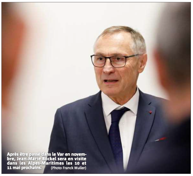 Interview de JeanMarie Bockel dans Var Matin Les Harkis